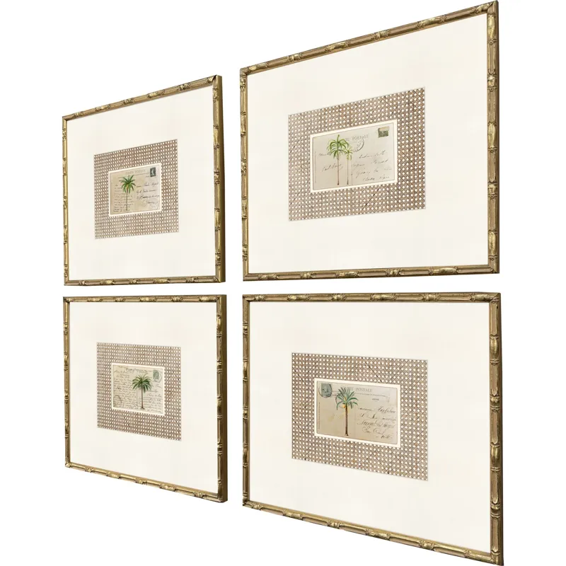 Palm Postale S/4 Framed Art