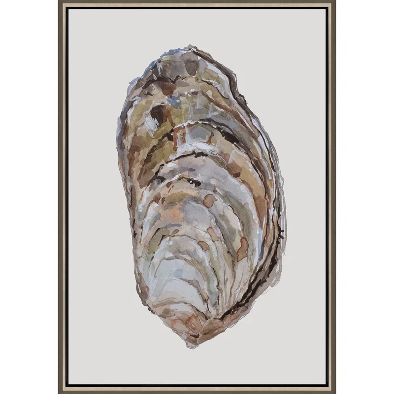 Oyster Elegance Canvas