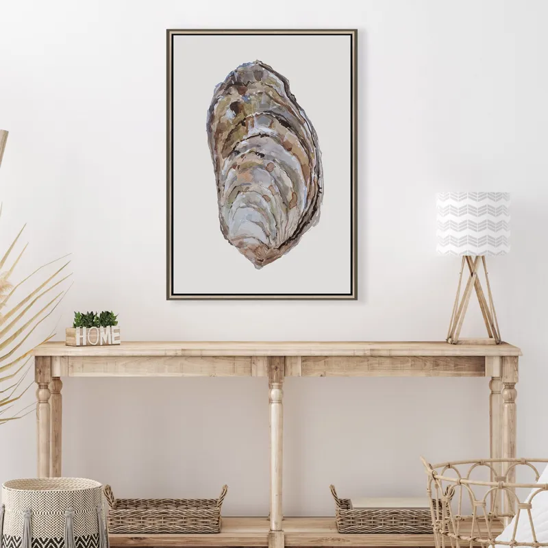 Oyster Elegance Canvas