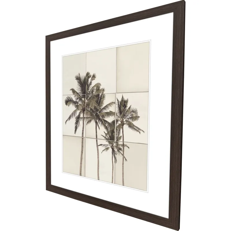 Paper Palms I Framed Art