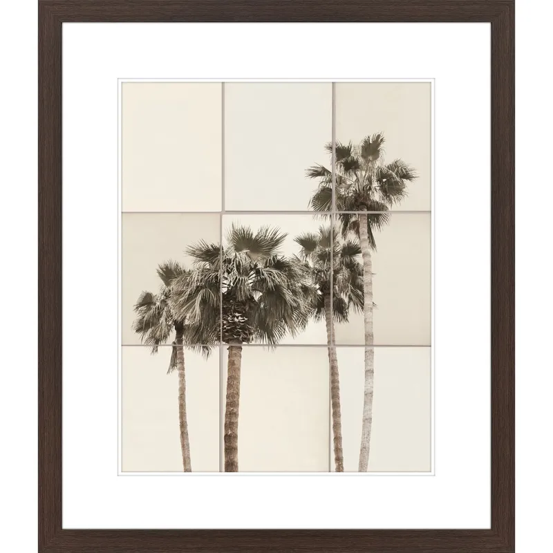 Paper Palms II Framed Art