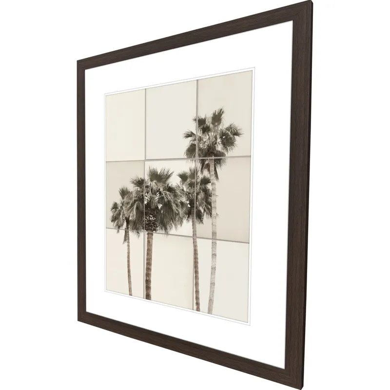 Paper Palms II Framed Art