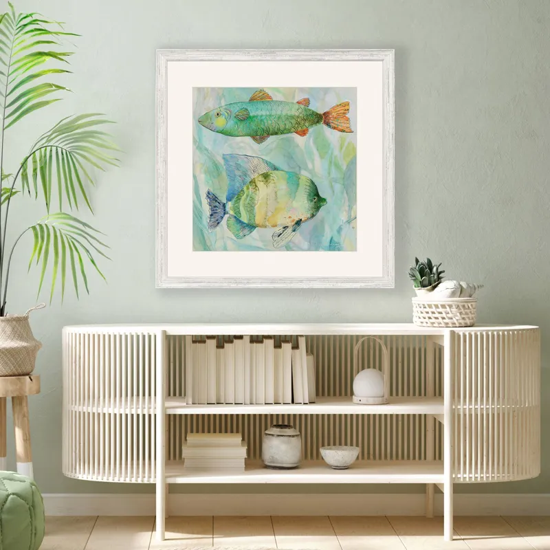 Swim I Framed Art