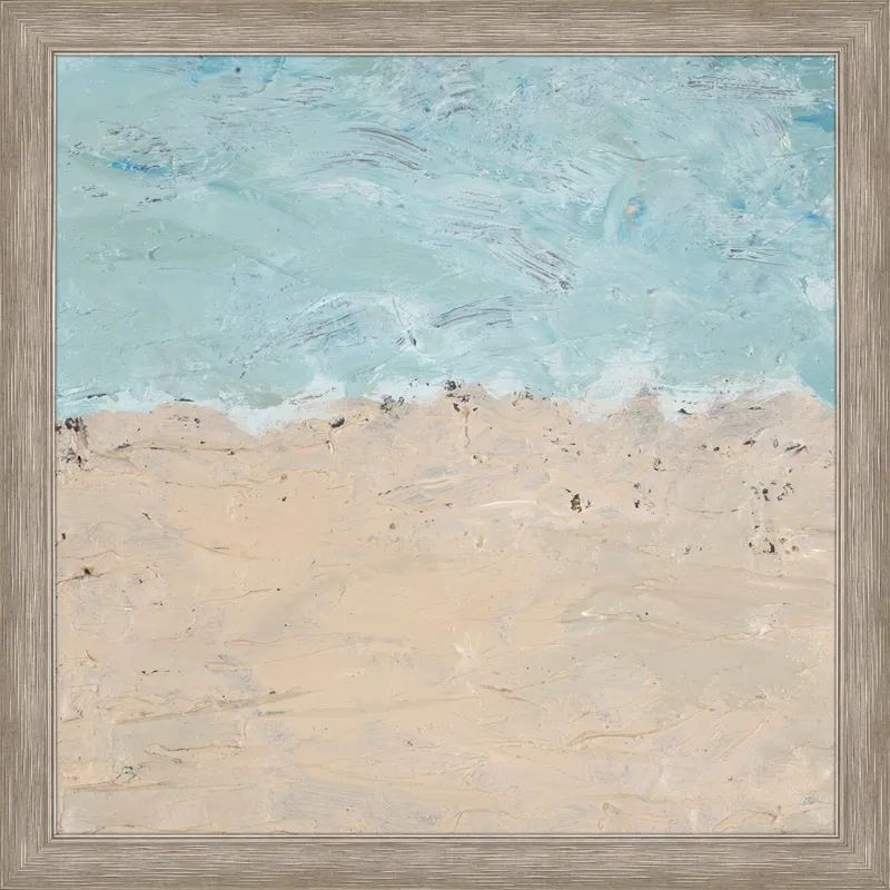 Land Meets Sea Framed Art
