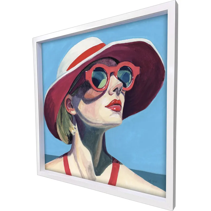Vacation in Style Framed Art