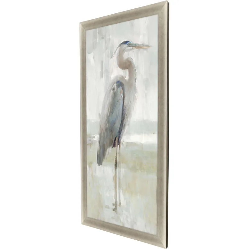 Majestic Blue Heron I Framed Art