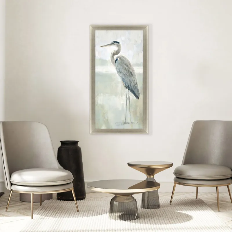 Majestic Blue Heron II Framed Art