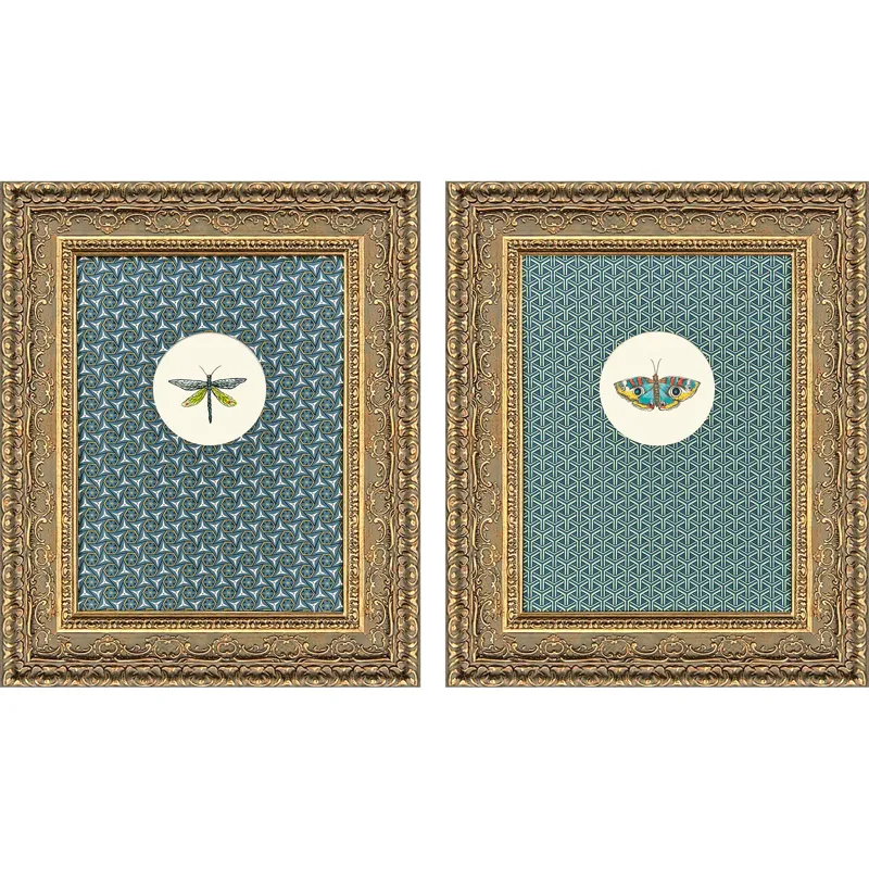 Aflutter II S/2 Framed Art