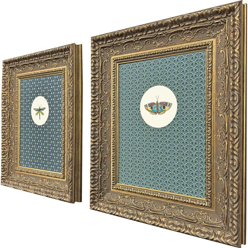 Aflutter II S/2 Framed Art