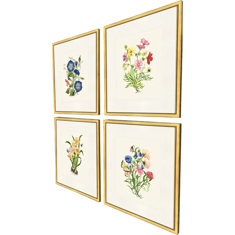 Delicate Medley II S/4 Framed Art