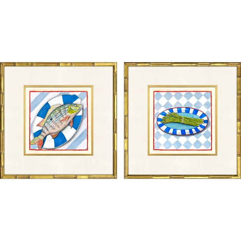 Cena Italiana II S/2 Framed Art