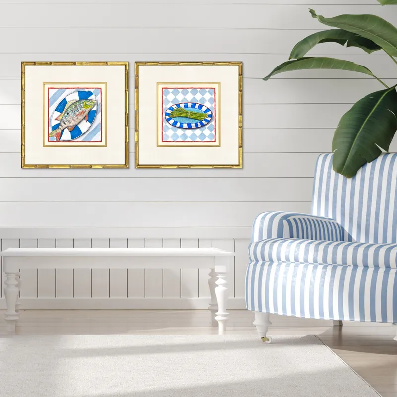 Cena Italiana II S/2 Framed Art