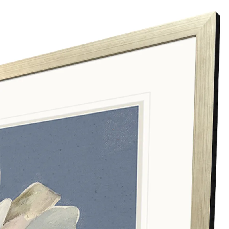 Magnolia on Blue II Framed Art