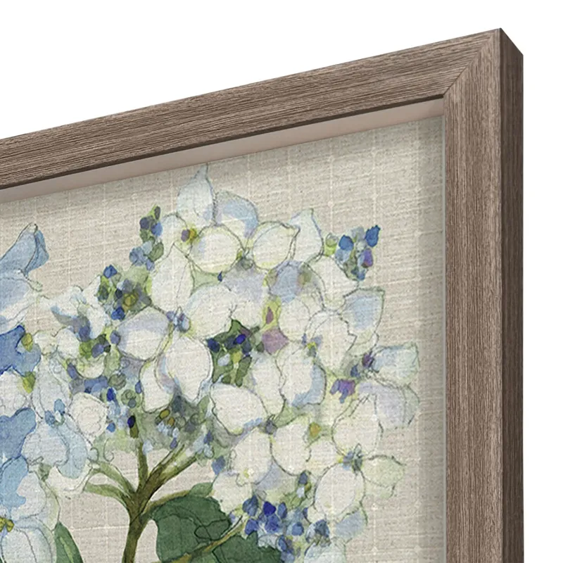 Hydrangea Study S/2 Framed Art