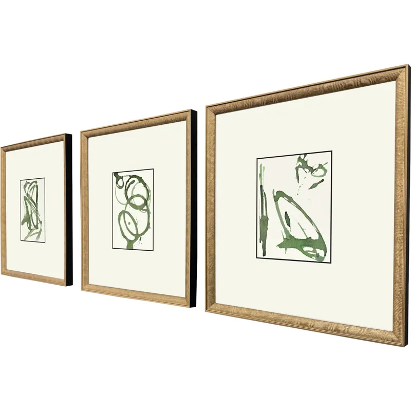 Chaos II S/3 Framed Art