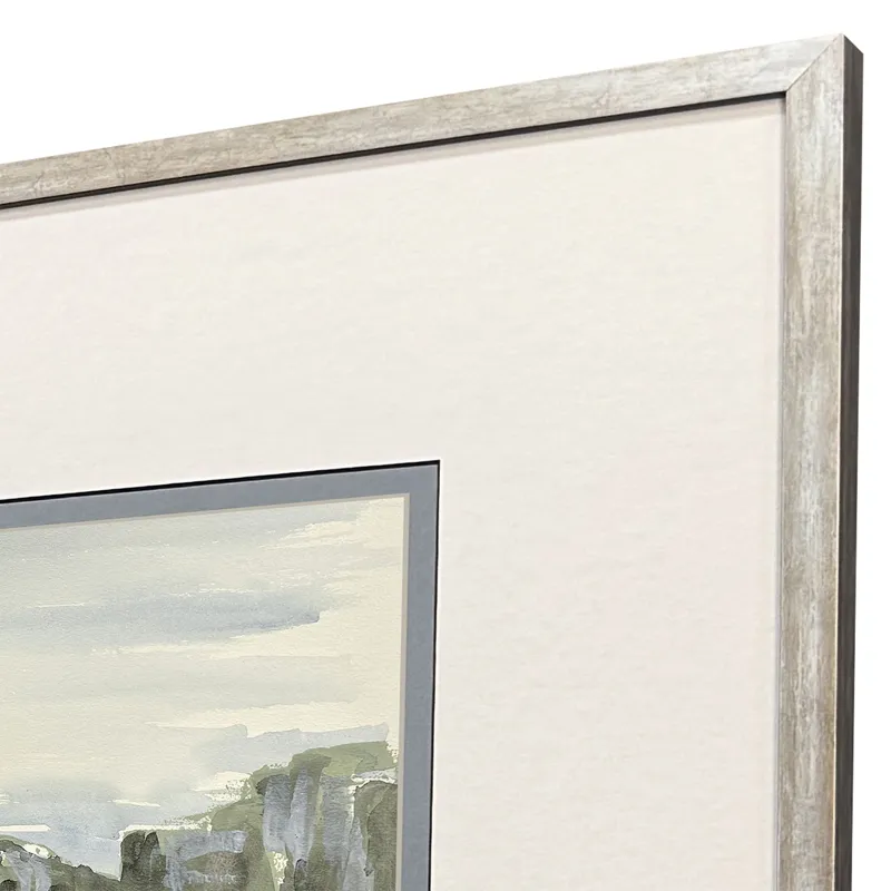 Distant Landscape II S/3 Framed Art