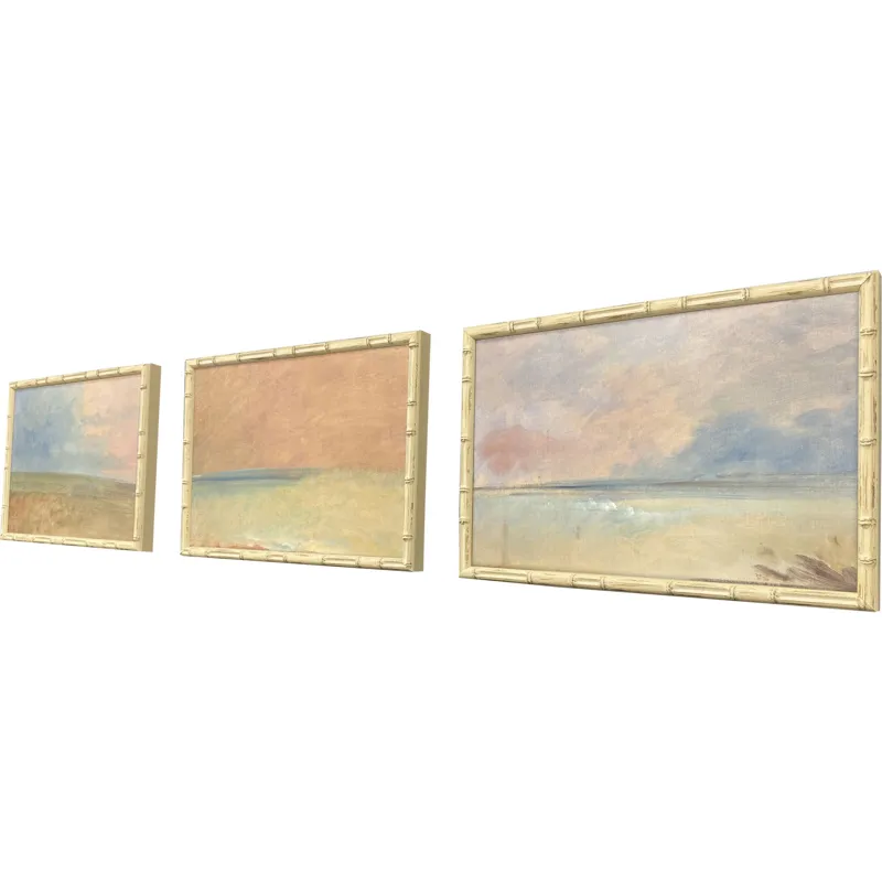 Serene Horizon I S/3 Framed Art