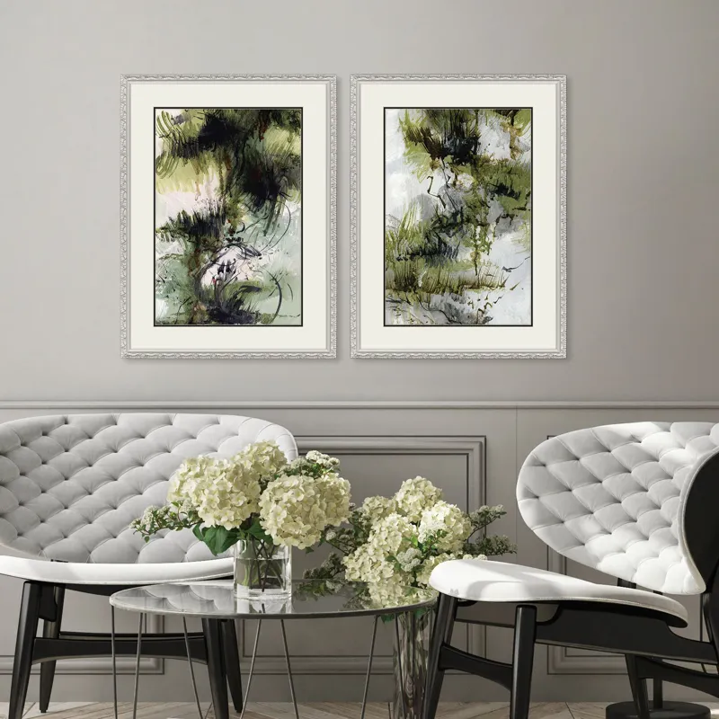 Wind Soft S/2 Framed Art