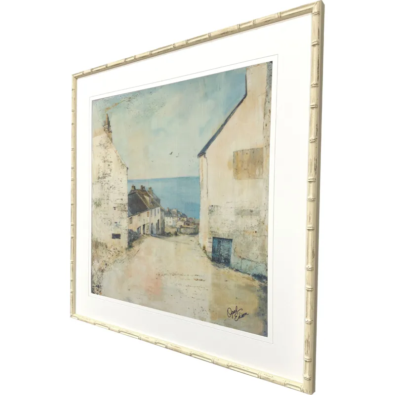 Town Walk Framed Art
