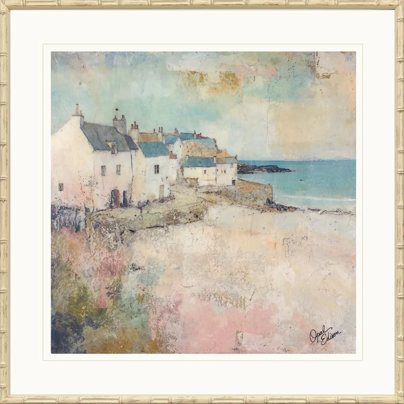 Town Corner Framed Art
