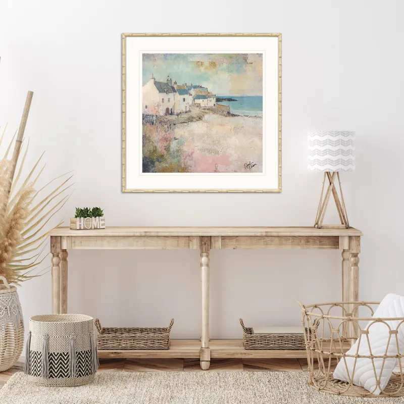 Town Corner Framed Art