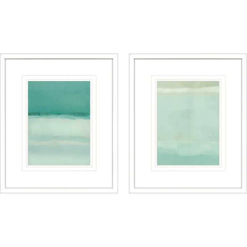 Verdigris Vista I S/2 Framed Art