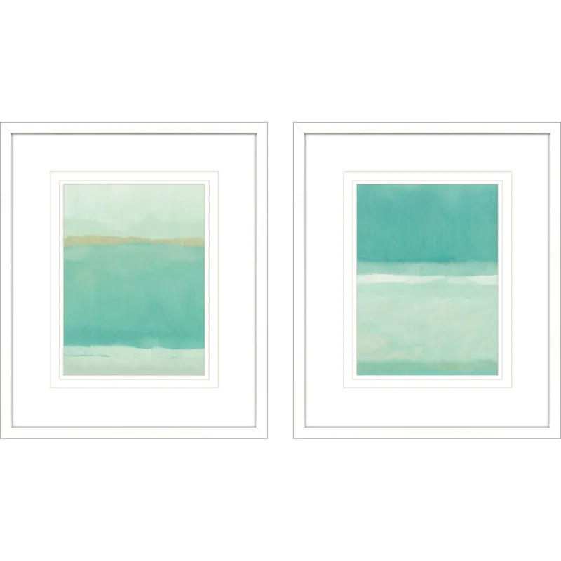 Verdigris Vista II S/2 Framed Art