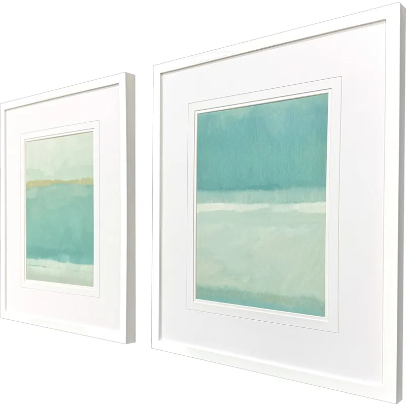 Verdigris Vista II S/2 Framed Art