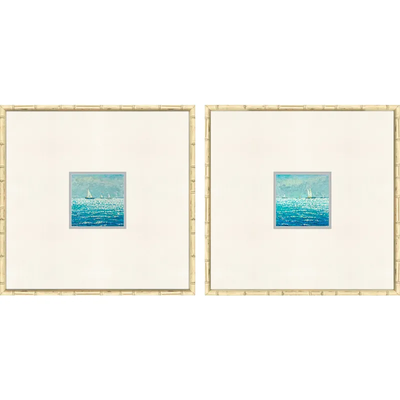 Drifting Along S/2 Framed Art