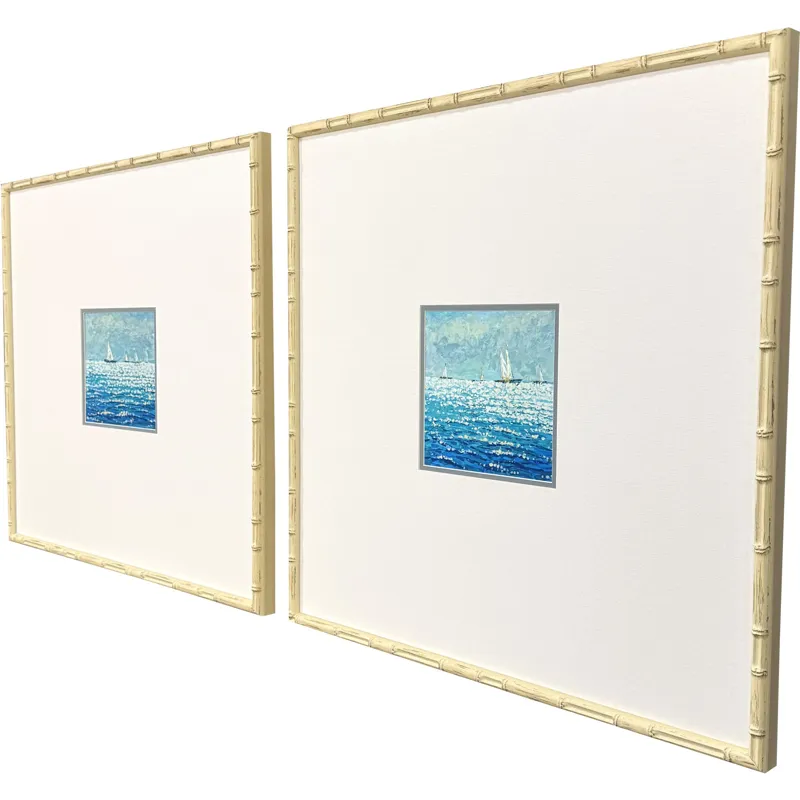 Drifting Along S/2 Framed Art