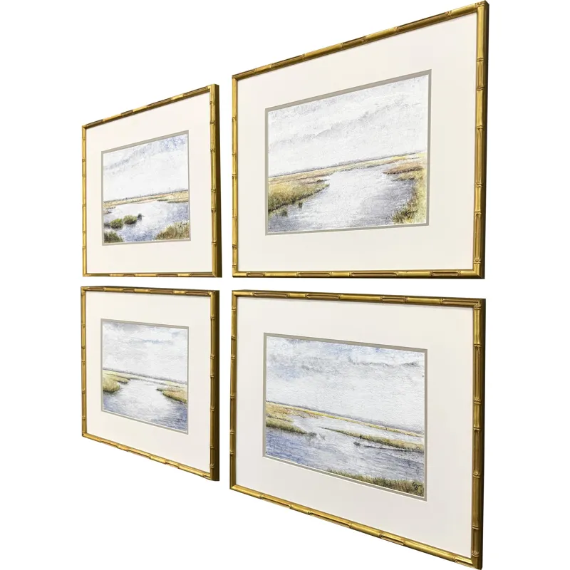 Echoes of the Marsh S/4 Framed Art
