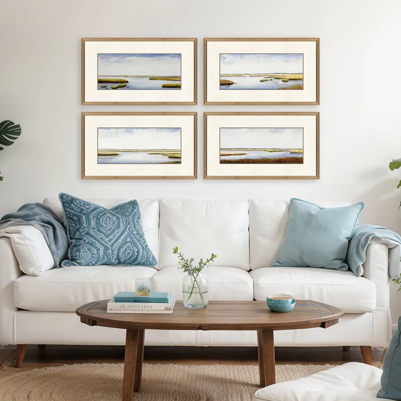 Stillwaters of Marsh S/4 Framed Art
