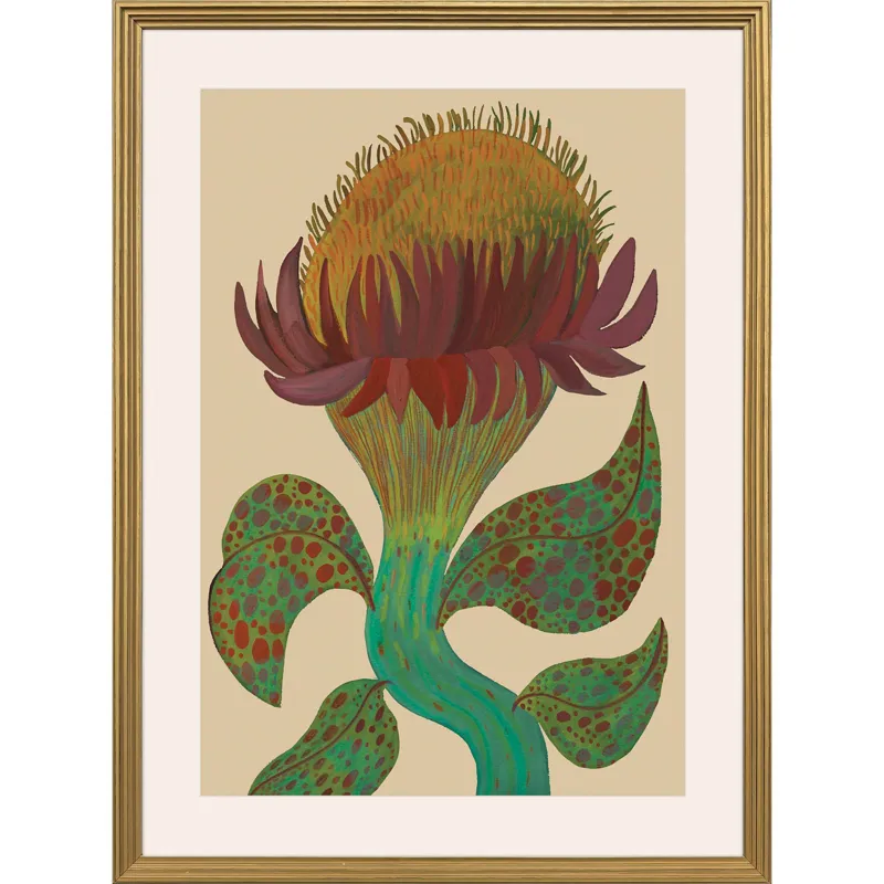 Lustrous Petals Framed Art