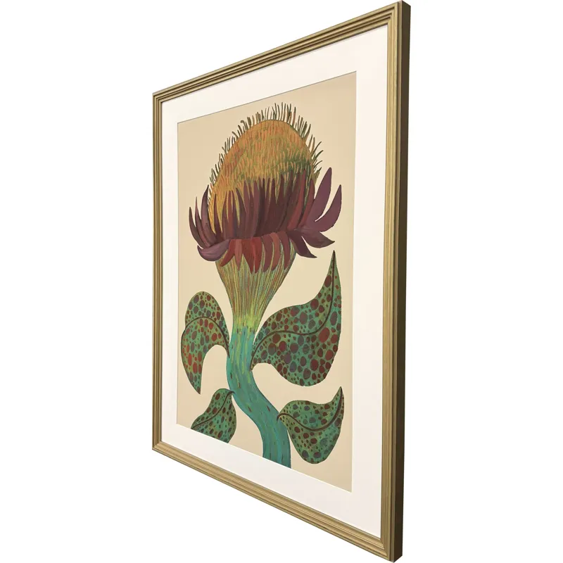 Lustrous Petals Framed Art