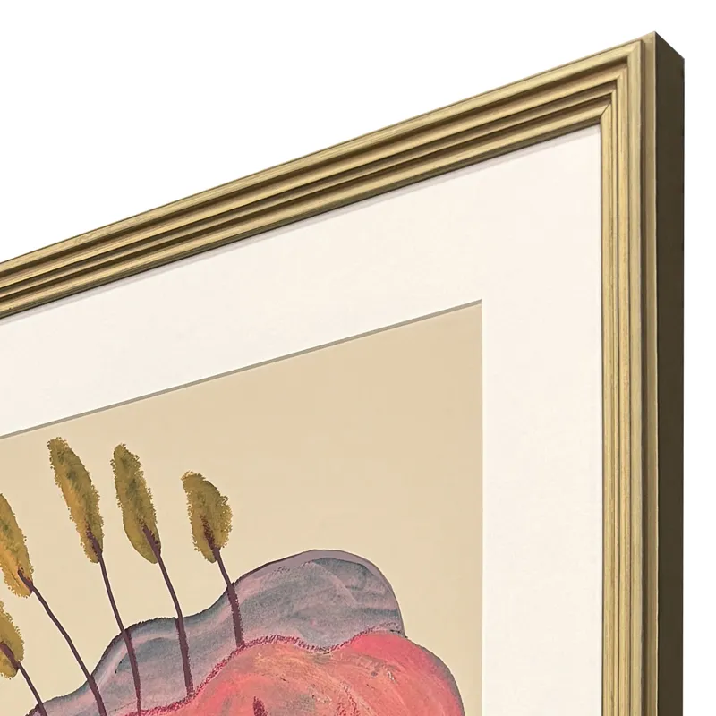 Intense Petals Framed Art
