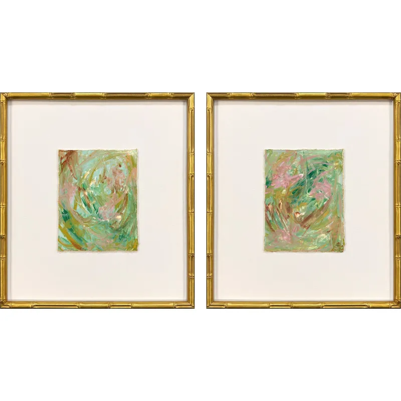 Impasto S/2 Framed Art