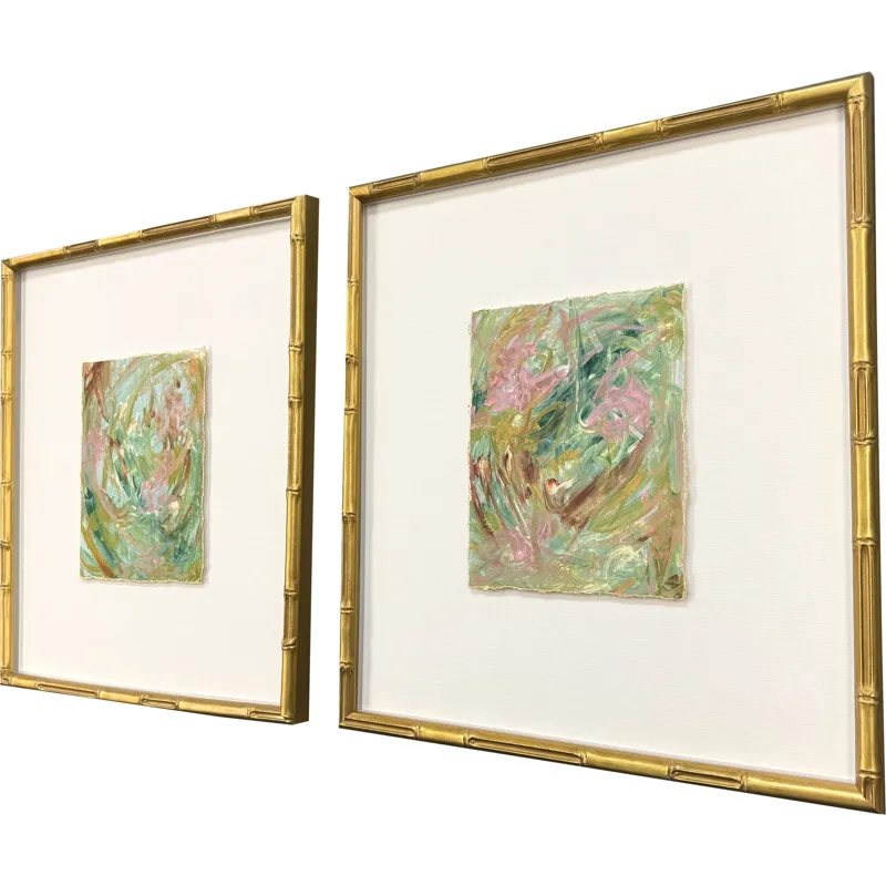 Impasto S/2 Framed Art