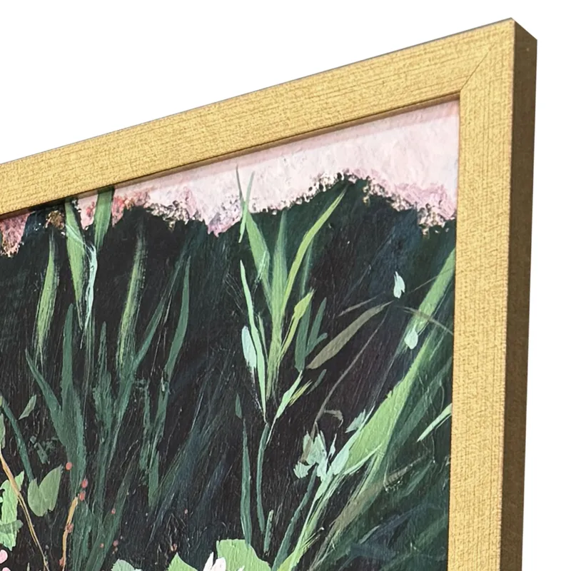Dark Study S/4 Framed Art
