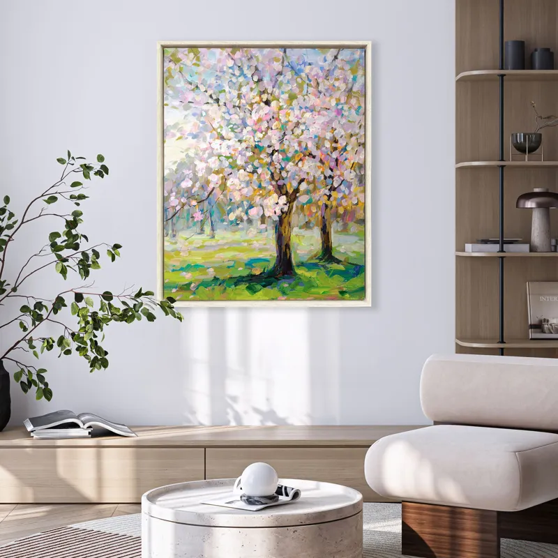 Shades of Spring Canvas