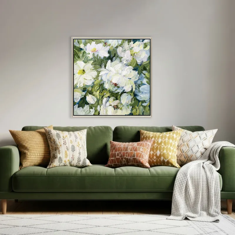 Peony Morning I Canvas