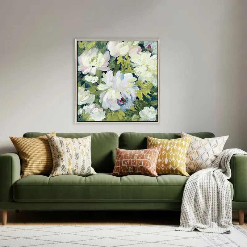 Peony Morning II Canvas