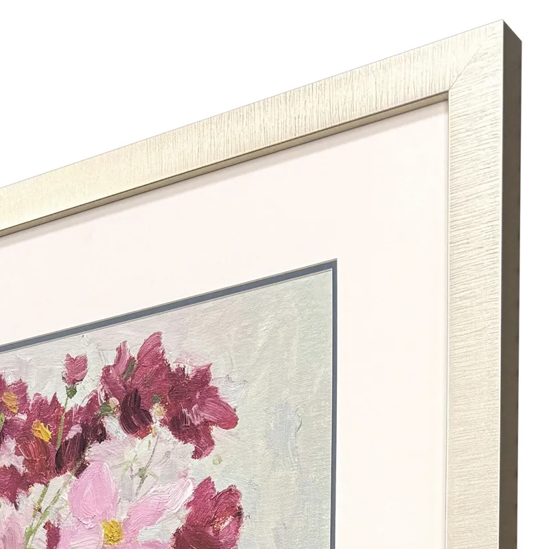 Cosmos in Chinoserie I Framed Art