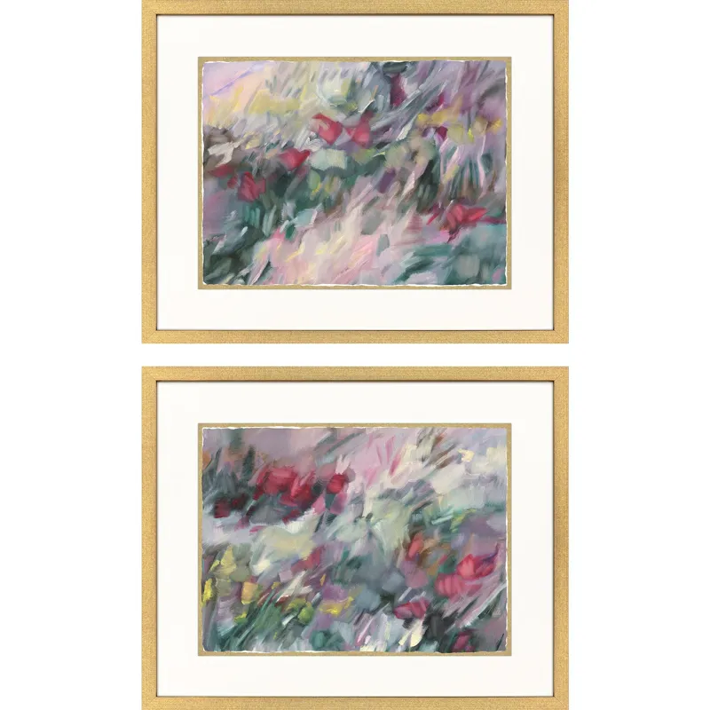 Wild Garden I S/2 Framed Art