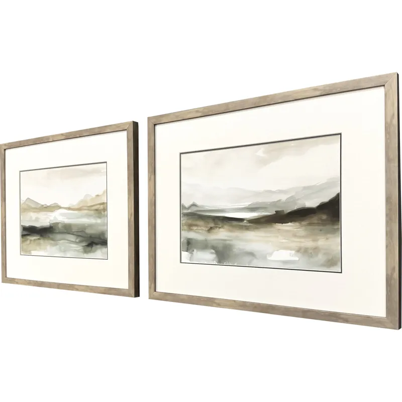 Serenity Summit S/2 Framed Art