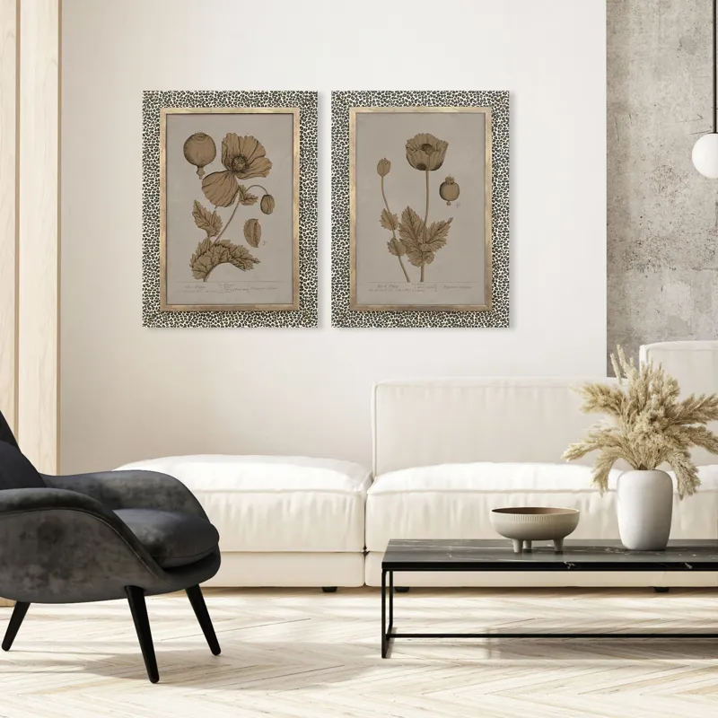 Botanical Wonder I S/2 Wall Sculpture