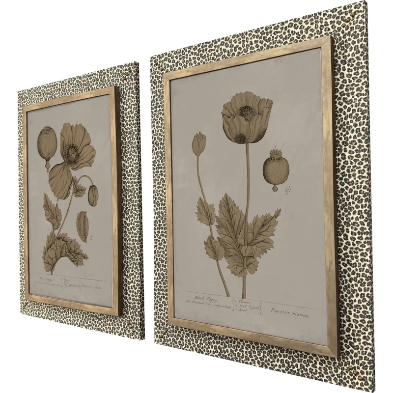 Botanical Wonder I S/2 Wall Sculpture