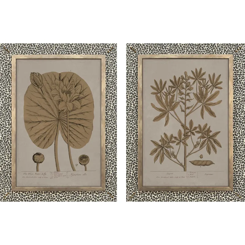 Botanical Wonder II S/2 Wall Sculpture