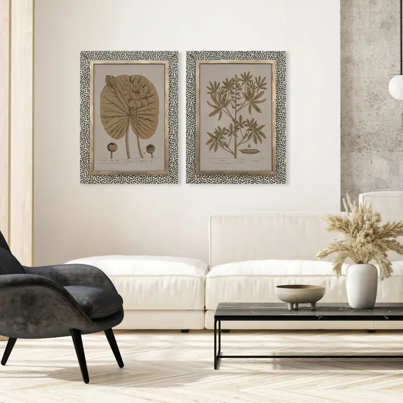 Botanical Wonder II S/2 Wall Sculpture