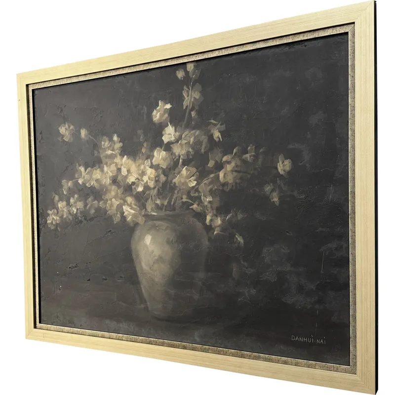 Golden Branches Framed Art