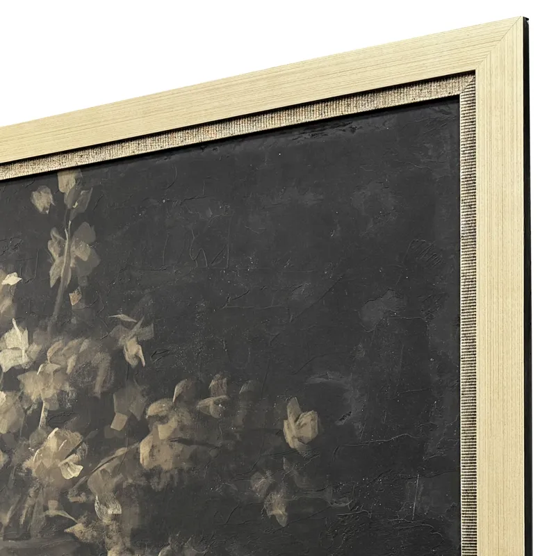 Golden Branches Framed Art